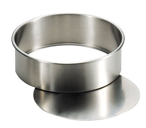 サンクラフト Suncraft PP-610 PP-610 Cake Mold, Bottom Removal, 6.3 inches (16 cm), Made in Japan, Stainless Steel, Dishwasher Safe, Decoration, Hall, Cake, Confectionery, Pastry Chef, Silver