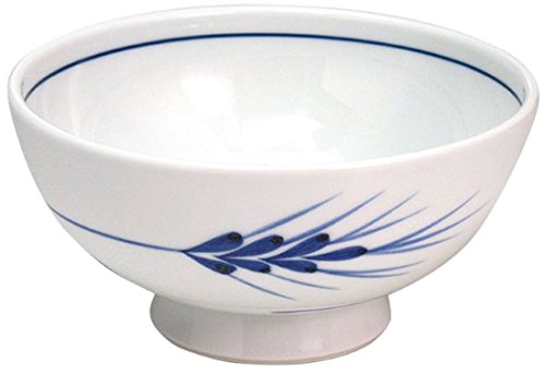 CtoC JAPAN Rice Bowl, Stylish, Arita Ware Inaho, Rice Bowl, Japanese Rice Bowl, Porcelain/Size: 5.7 x 0.2 inches (14.5 x 7 cm), No. 751205
