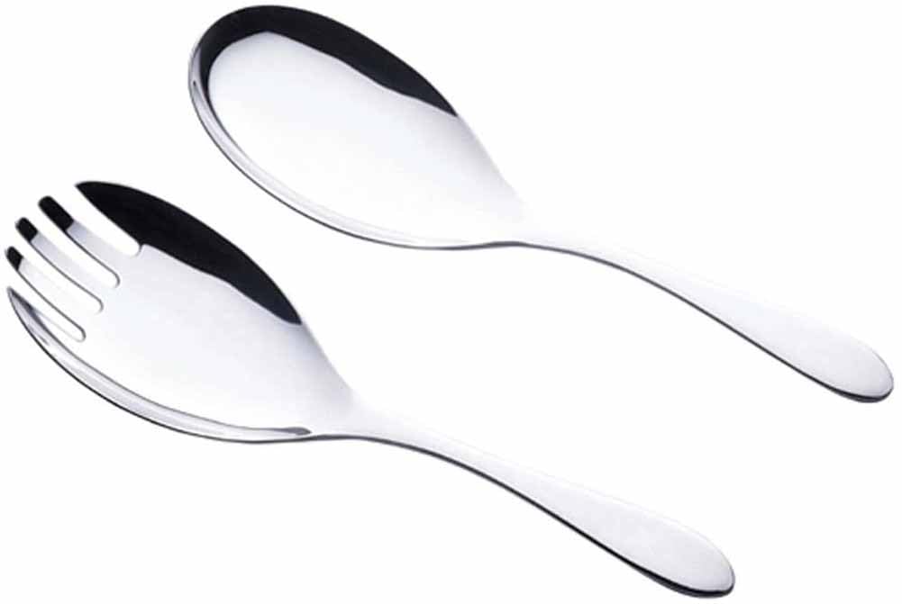 Shimomura Planning 35005 Spoon Fork Serving Assistance Set [Made in Japan] Stainless Steel Party 35005 Tsubame Sanjo