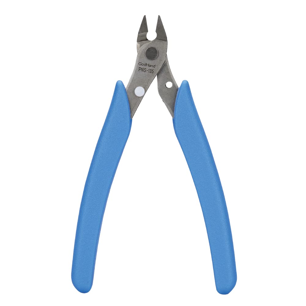 GodHand Single-Edged Stainless Steel Nipper GH-PNS-135 for Plastic Models