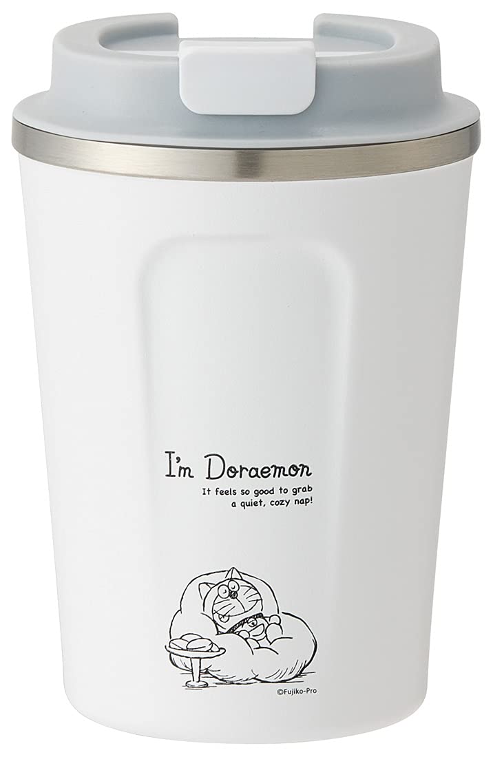 Skater STBC3F-A Vacuum Stainless Steel Insulated Coffee Tumbler, Small, 11.8 fl oz (350 ml), Doraemon