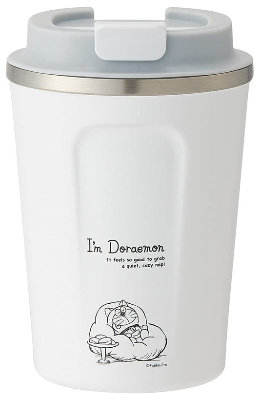 Skater STBC3F-A Vacuum Stainless Steel Insulated Coffee Tumbler, Small, 11.8 fl oz (350 ml), Doraemon