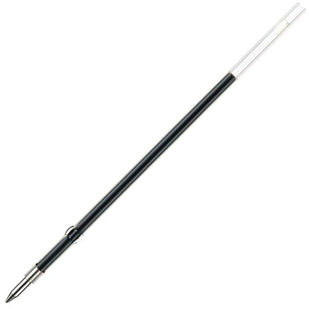 Zebra B-BR-6A-K-R Jim Knock Oil-Based Ballpoint Pen Refill, K-0.7 Core, Red, 10 Pieces