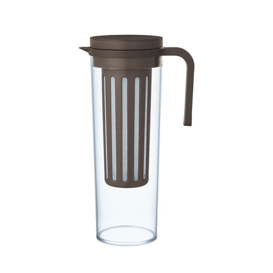 KINTO 22484 PLUG Ice Coffee Jug, 1.2 L, Brown