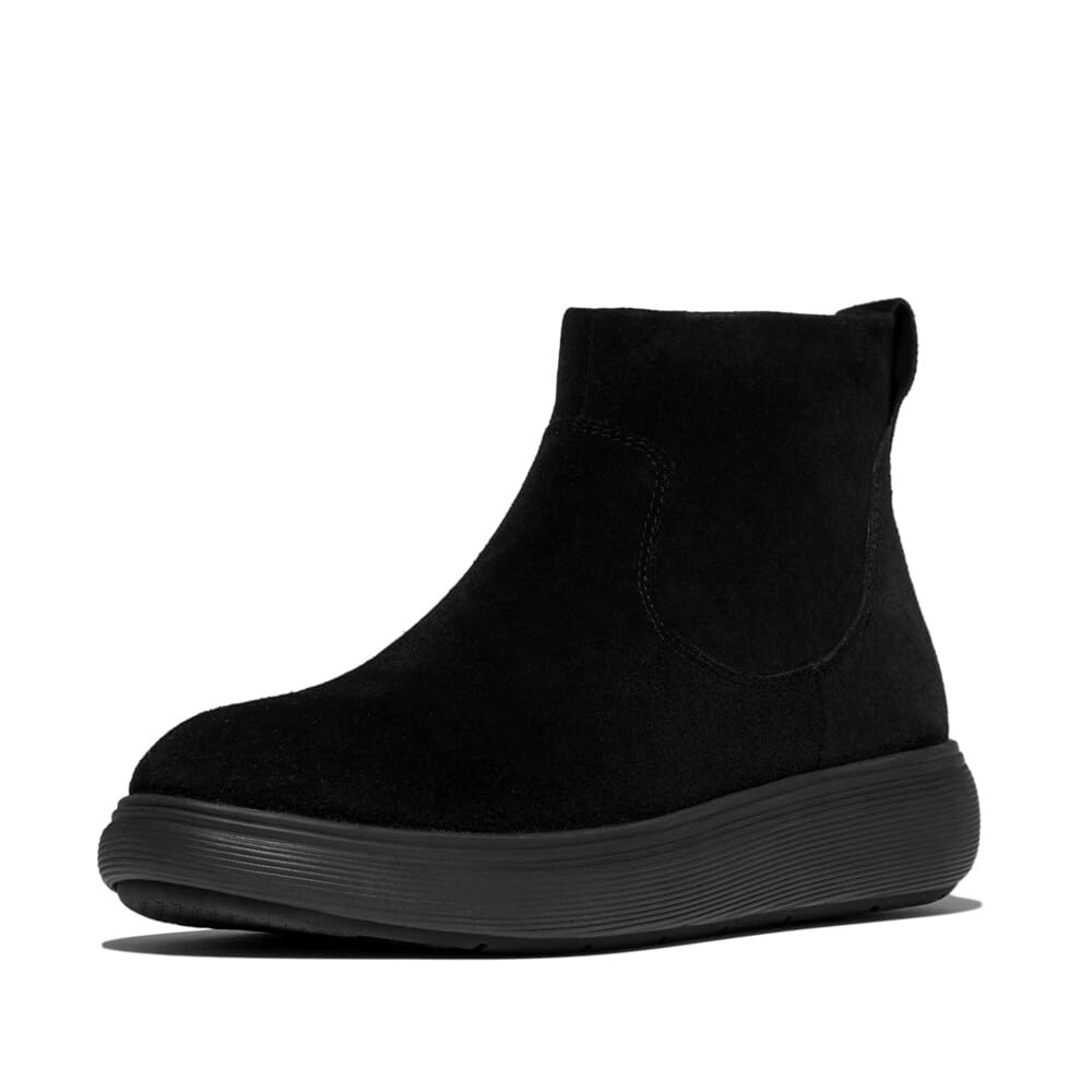 FitFlop Women's IQ-Comff, All Black, 5, Medium