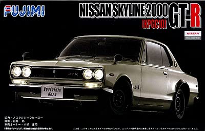 Fujimi Model ID115 1/24 Inch Up Series No. 115 Nissan Skyline GT-R KPGC10 Hakoska GT-R DX. Etched Plastic Model