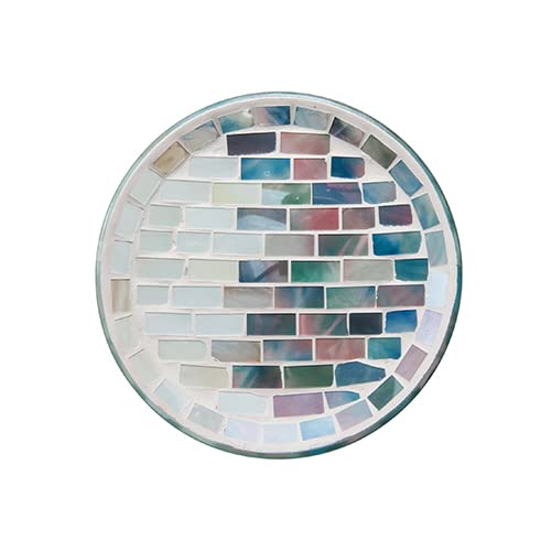 Ishiguro Mosaic Glass Tray Round (Lusard (80081) Asatokaze