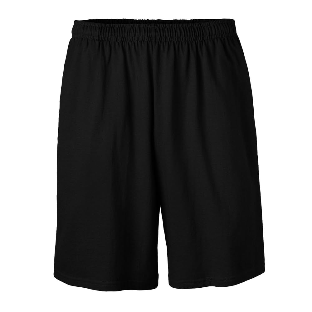 Soffe Men's Classic Cotton Pocket Short Black Small