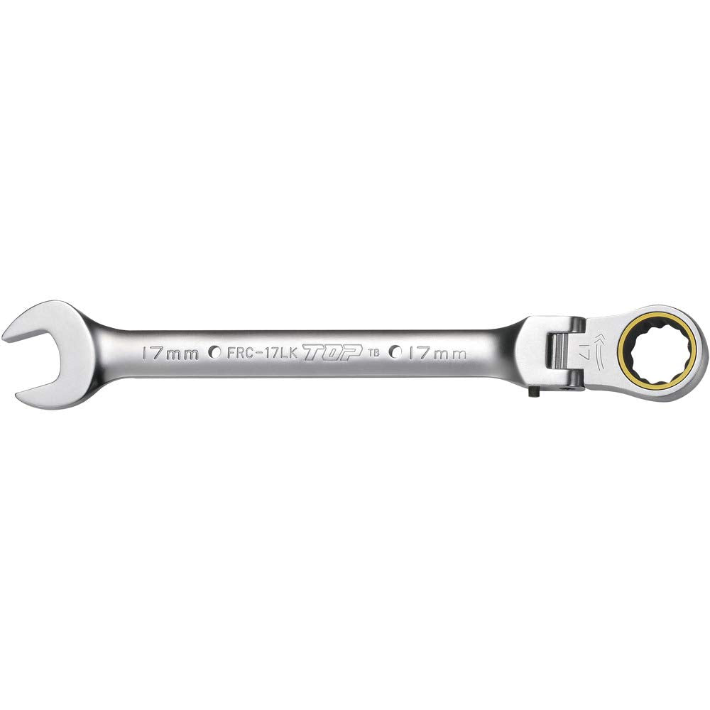 トップ工業(TOP工業) TOP FRC-24LK Oscillating Lock Ratchet Combination, 0.9 inch (24 mm) Opposite Side 8 Levels of Oscillation, Oscillating Lock Mechanism