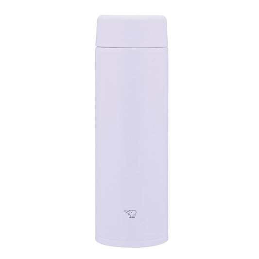 Zojirushi Su-AA48-VM Mahobin Stainless Steel Mug Water Bottle, 16.9 fl oz (480 ml), Screw Type, Dishwasher Safe, Seamless Tub, Only 2 Cleaning Points, Icy Purple