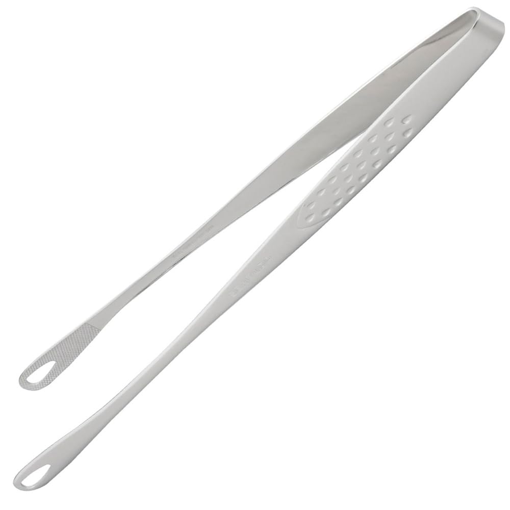 Shimomura 42571 Slim Chopstick Tongs, 11.8 inches (30 cm), Made in Japan, Dishwasher Safe, Easy to Wash, Light Grasp, Non-Slip, Barbecues, Yakiniku, Fried Food, Outdoor, Camping, Durable, Cooking