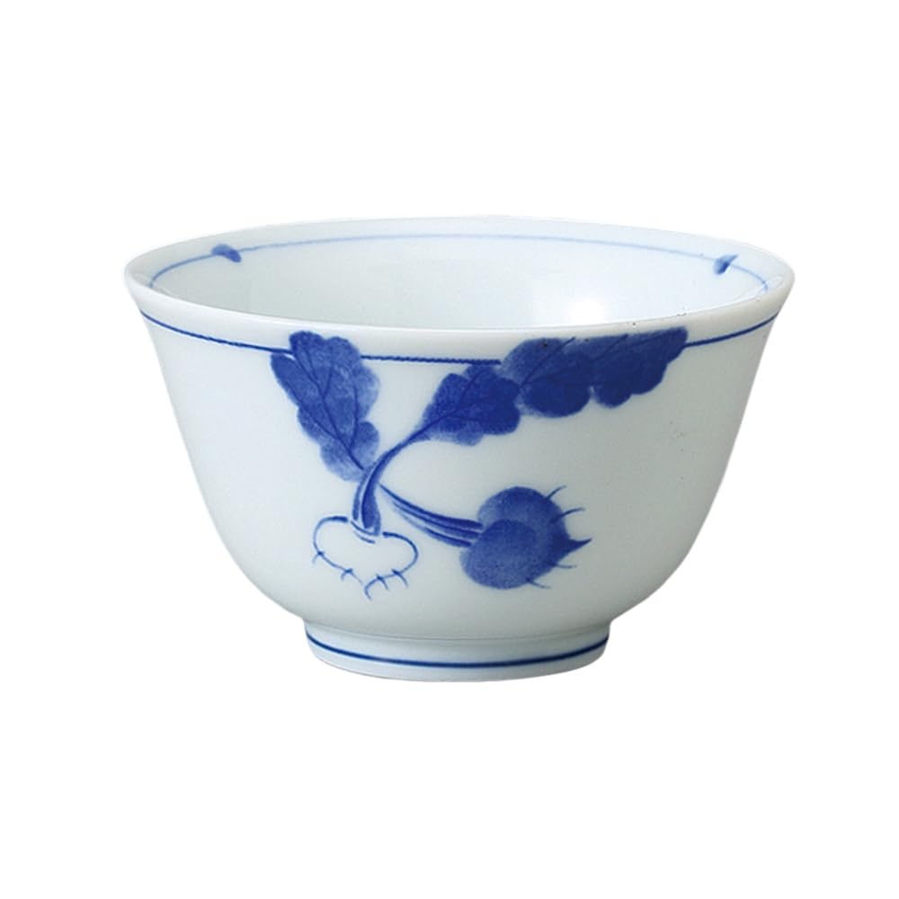 Ale-net Teacup Sencha Bowl, 3.6 x 2.0 inches (9.1 x 5.2 cm), 5.1 fl oz (150 cc), Parent-child Kabutan Sencha, Dishwasher Safe, Microwave Safe, Mino Ware, Made in Japan