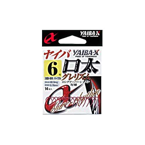 Sasame XB09 Yaiba Thick Mouth Grerism Purple No. 7