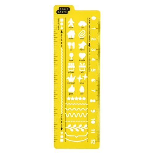 Hobonichi Techo Accessories Hobonichi Stencil - Schedule