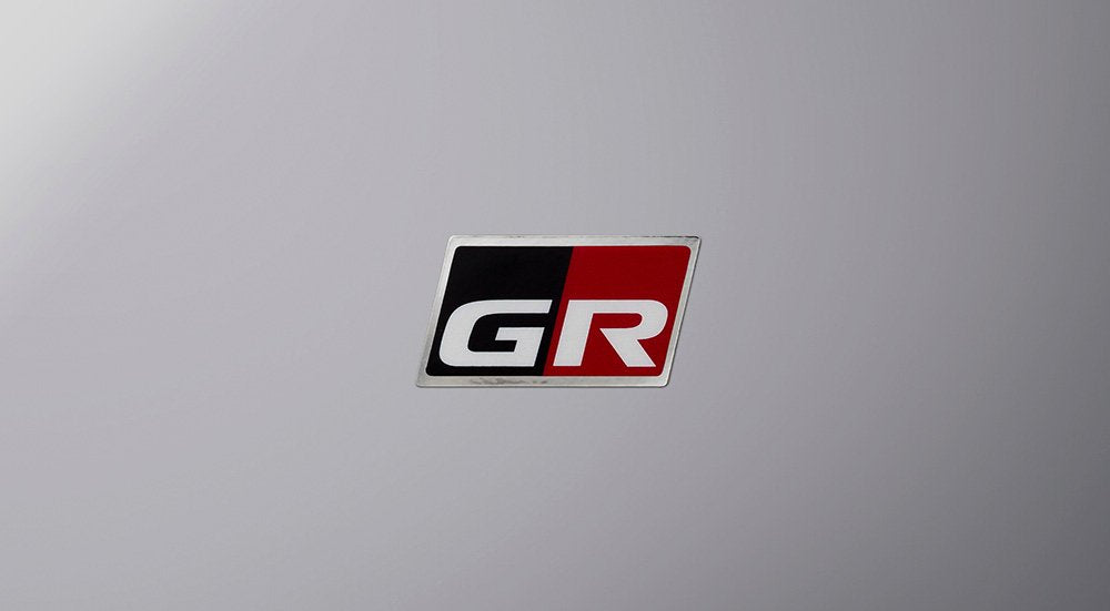 TRD Mark X GRX13# GR SPORT GR Discharge Tape (Aluminum Tape with GR Logo) Small: Set of 4 MS373-00002