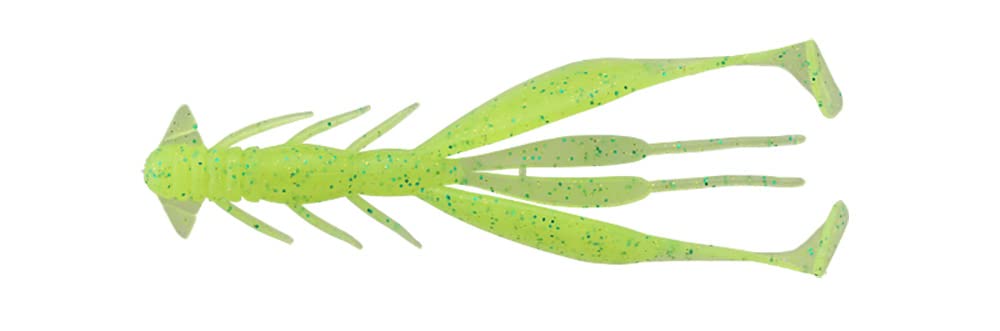 JACKALL Jimmy Shrimp 3.8" Lime Chart