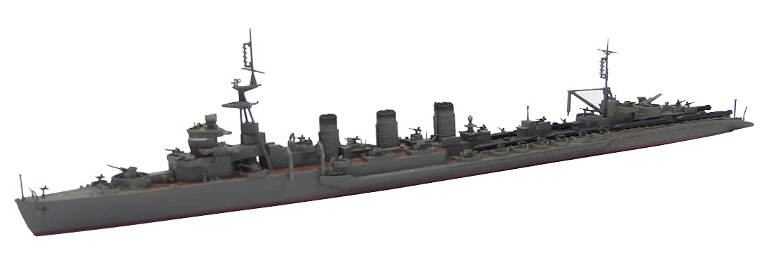Aoshima 1/700 Water Line No.361 Light Cruiser Kitakami Kaiten Carrier Model Kit(Japan Import)