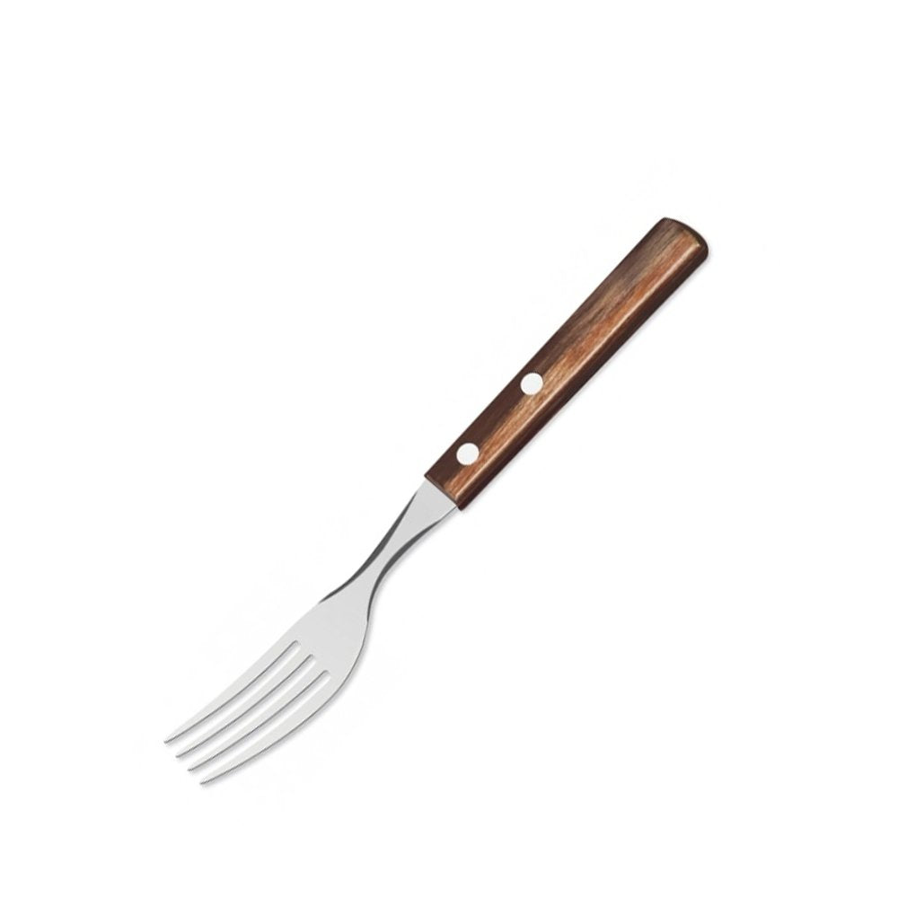 TRAMONTINA Dessert Fork, 6.8 inches (17.2 cm), Polywood, Dark Brown