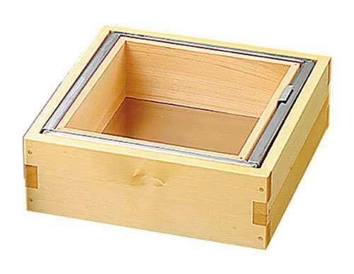 Yamako 21334 Electric White Wood Frame Yuka Pot, For 2 to 4 People
