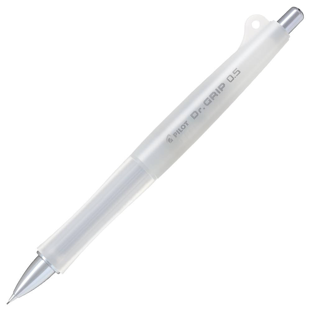 PILOT HDG50RIW Doctor Grip Classic Mechanical Pencil, 0.5mm, Ice White