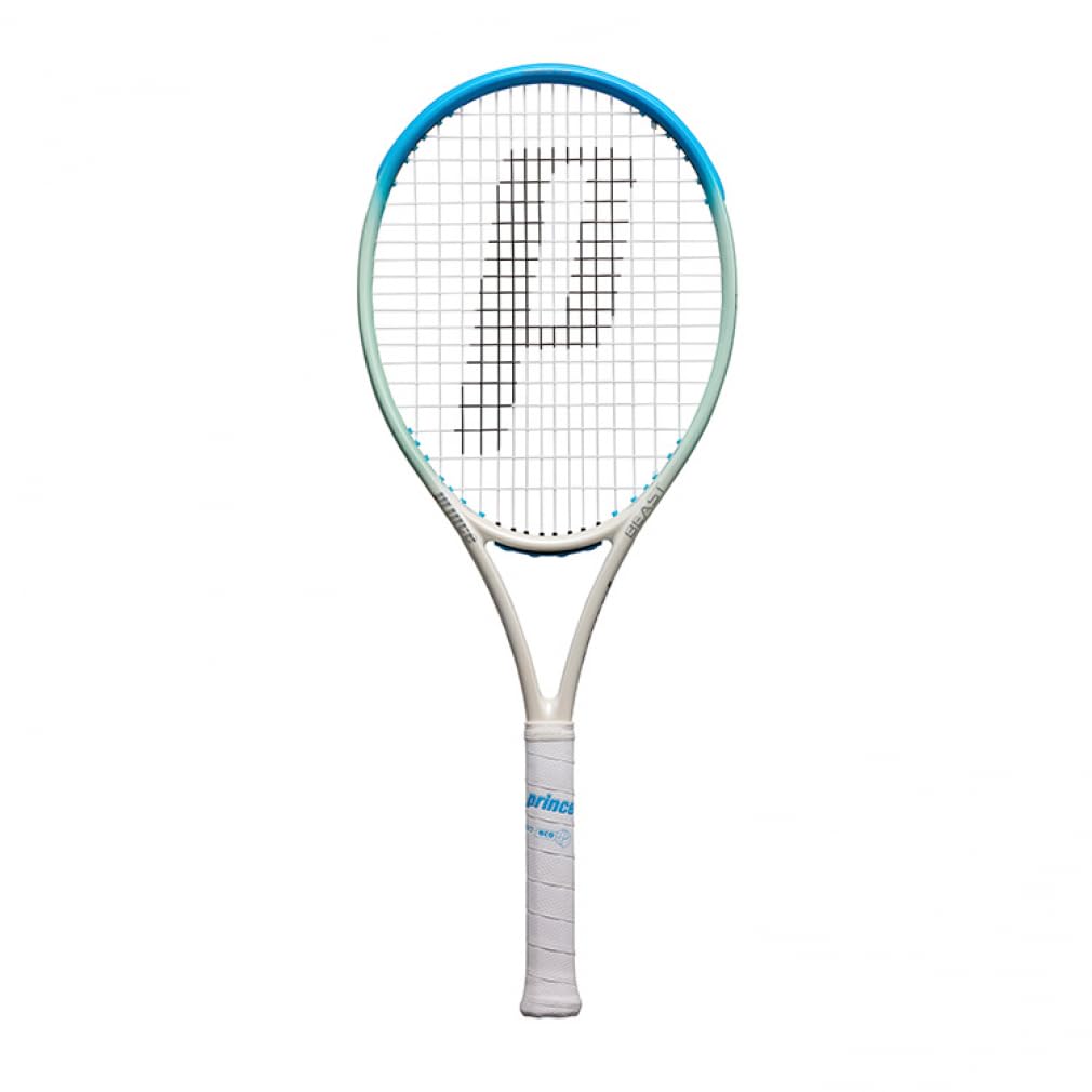 Prince Prince 7TJ237 BEAST O3 100 Beast Austrie Solid Tennis Racquet White/Blue Frame Only