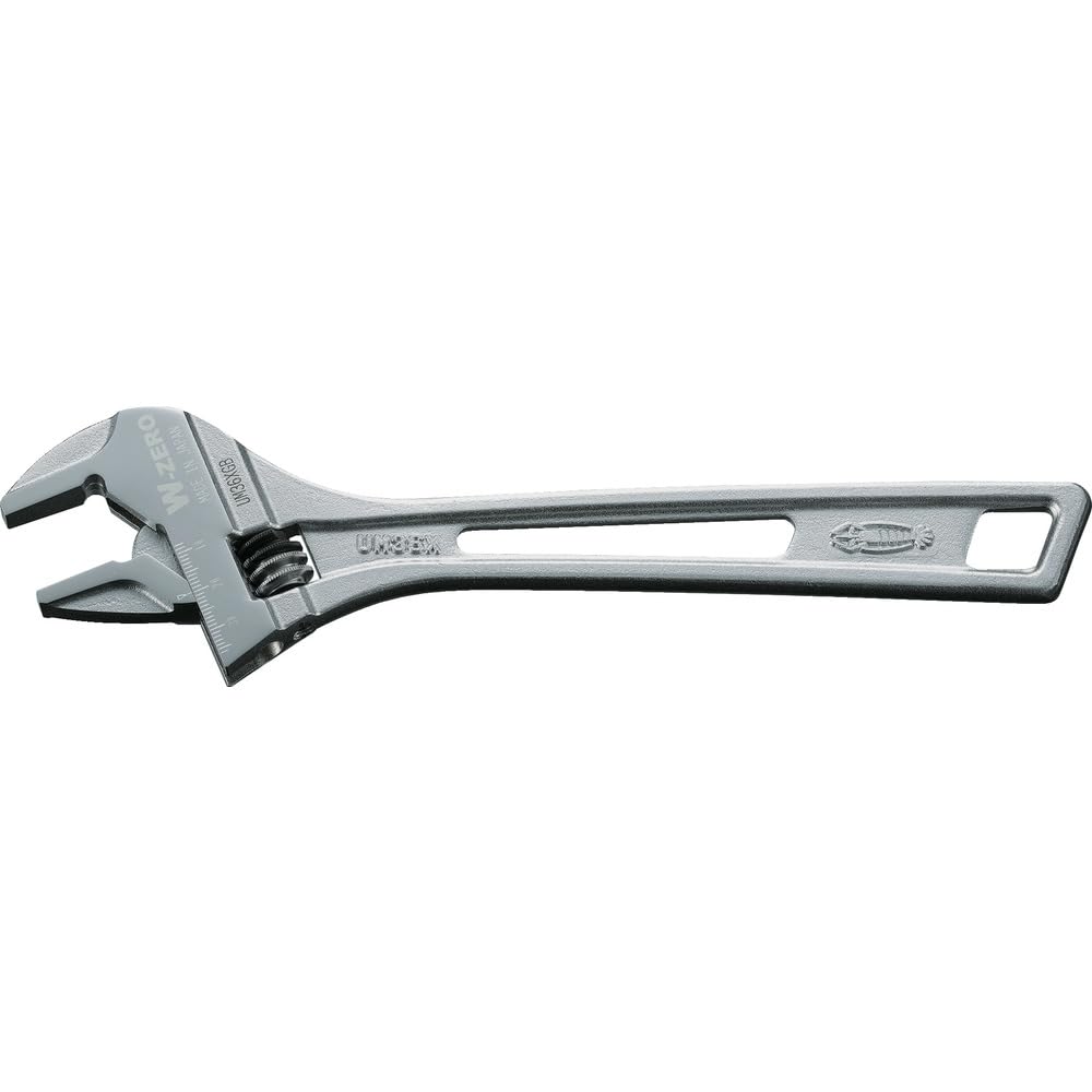 Lobtex W-ZERO UM36XGB Hybrid Adjustable Wrench, Total Length: 9.8 inches (250 mm)