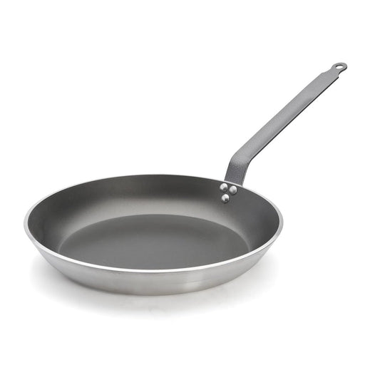 DE Buyer 'Lyonnaise' Skillet Non-Stick Round Chocolate Diamètre 36