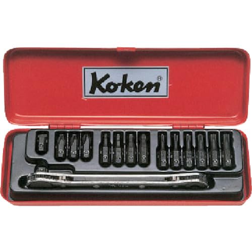 Ko-ken 1202 15 Piece Bit Set w/Wrench