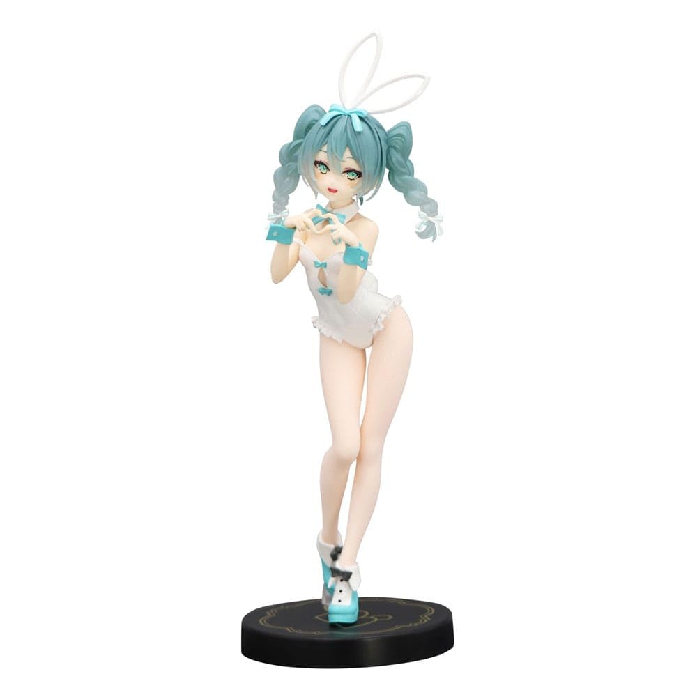FURYU Hatsune Miku BiCute Bunnies PVC Statue Miku Rurudo White Colour Ver. 27 cm