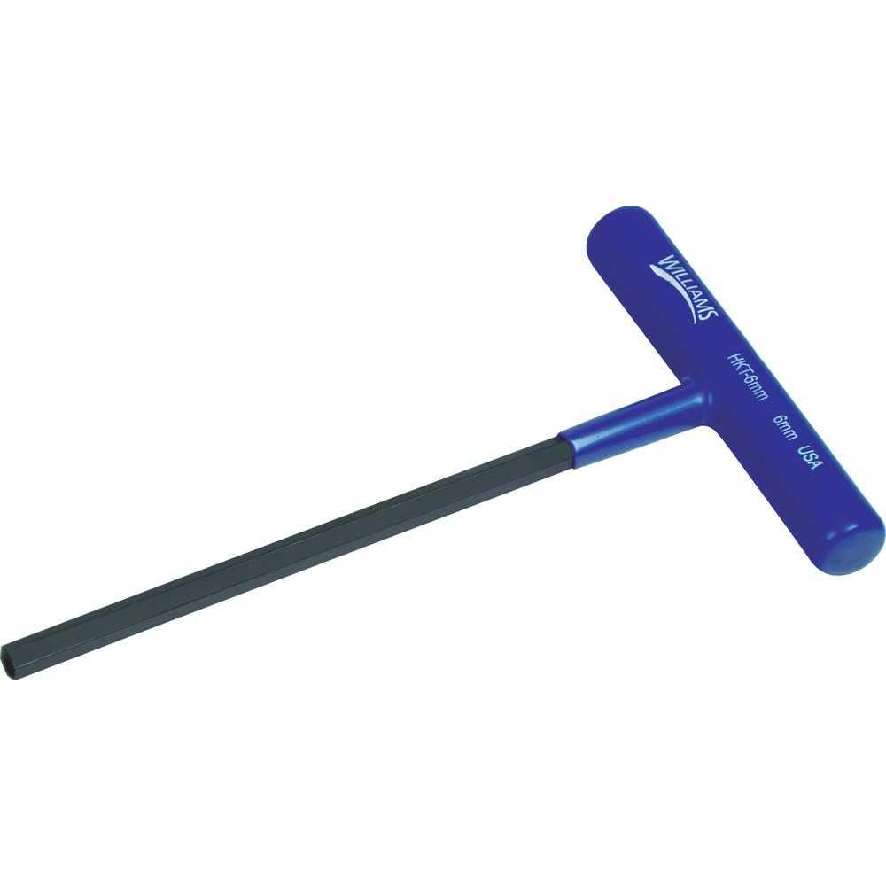WILLIAMS 3.0MM x 6" ARM T-KEY (HKT-3MM) 3.0mm x 6" T-Wrench JHWHKT-3MM