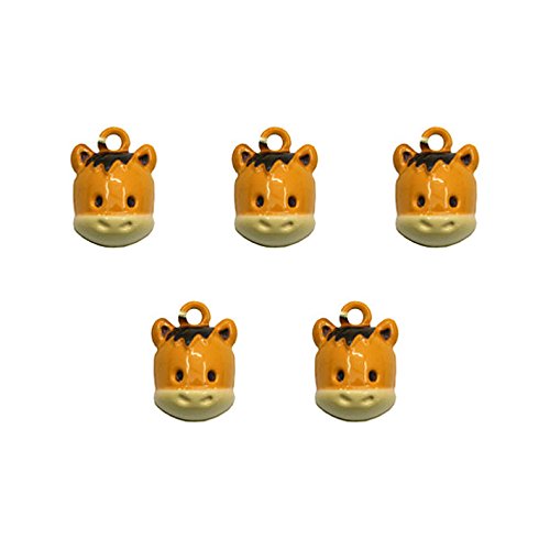 NBK nihontyu-ko- Zodiac Bell Face Type Pack of 5 Boar approx. 13 mm