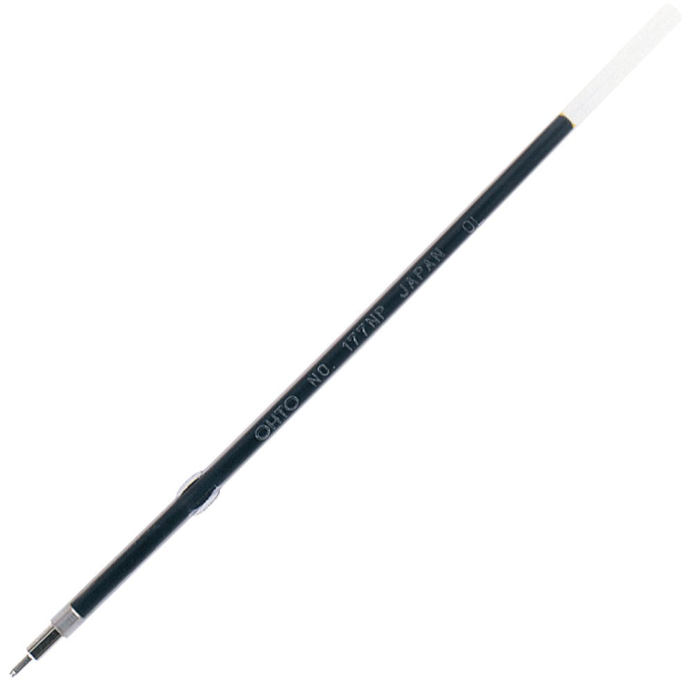 Auto Ballpoint Pen Refill, Oil-Based, 5 Pieces, Oil-Based Needle Refill, 0.7, Black, No. 177NP Black