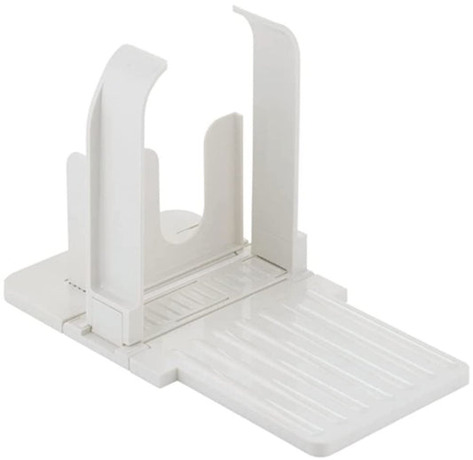 Shimomura Kihan 34659 Pan Navi Bread Slice, White, Approx. 2.6 x 6.7 x 7.9 inches (67 x 170 x 20