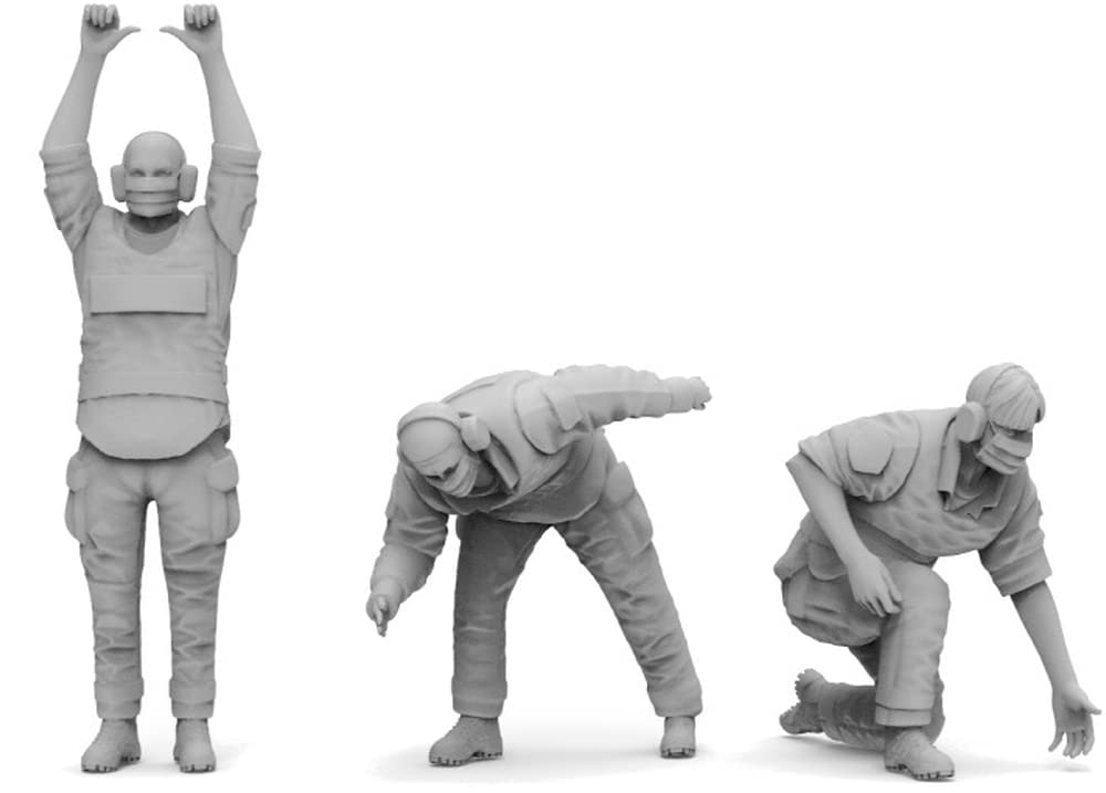 Tri-Factory MF-40B 1/48 Military Miniature Figure Series US Air Force F-35 Grand Crew Set Resin Kit