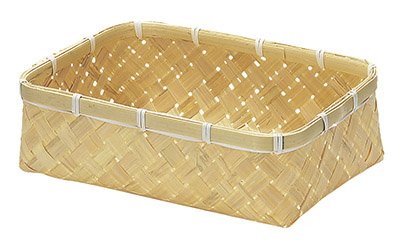 Chidori-sangyo 04-19 Bamboo Basket, 9.8 inches (25 cm)