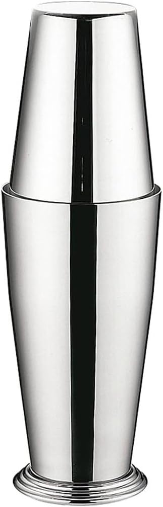 Sanho Sangyo YUKIWA Q-03300060 Shaker, Silver, φ3.5 x H7.1 inches (9 x 18 cm), Stainless Steel, Stainless Steel