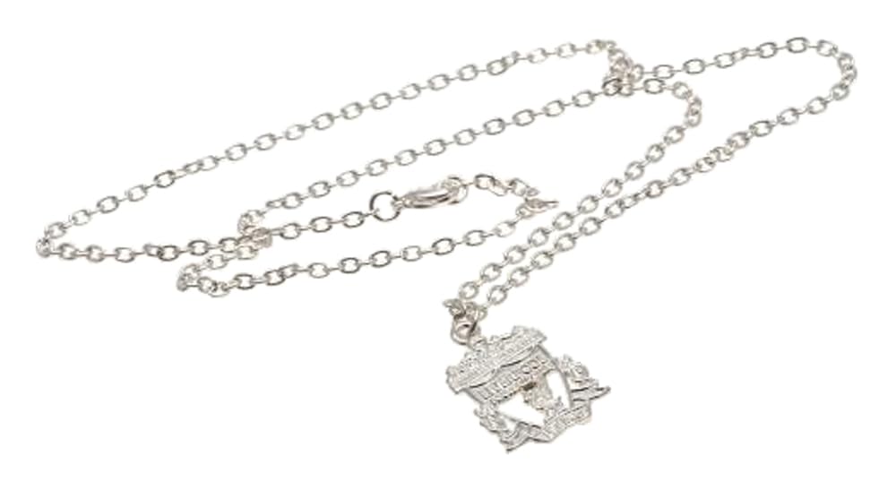 Silver Plated Liverpool Crest Pendant Chain