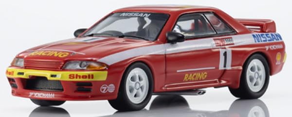 Kyosho K07012LD 1/64 [MOTN] Winfield Skyline GT-R (R32) 1992#1 LED Equipped Complete Product