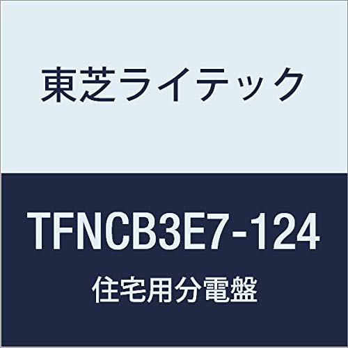 Toshiba Lighting & Technology TFNCB3E7-124 Small Housing Distribution Board N Series 75A 12-4 with Door, Basic Type
