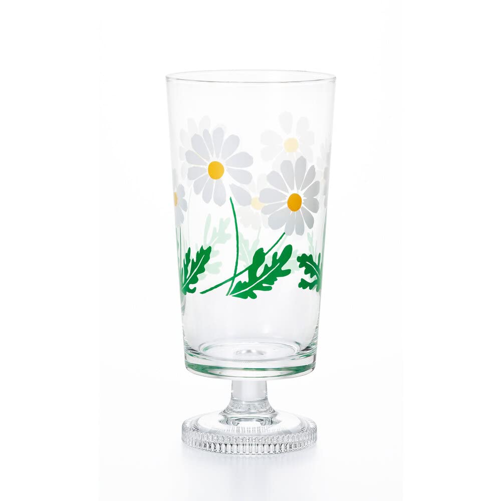 ADERIA 1900 Retro Stemed Glass, Nobana, 10.1 fl oz (305 ml), Presentation Box, Made in Japan