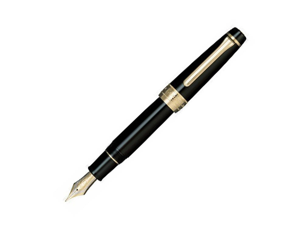 Sailor Professional Gear King of Pens Gold Fountain Pen, 24K Gold - B