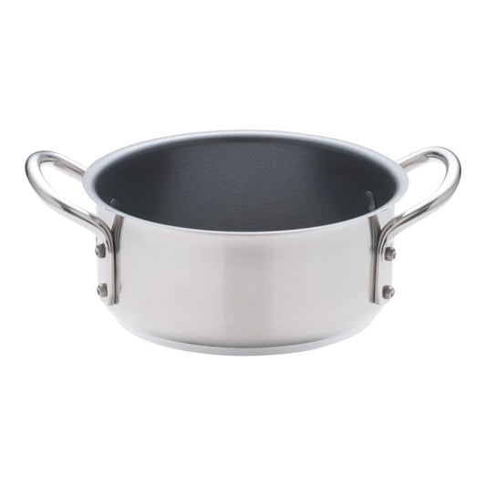 Endo Shoji ASTI002 Murano Outer Wheel Pot, 7.1 inches (18 cm), Induction Compatible, 18-8 Stainless Steel, Inner Surface: Teflon Treatment