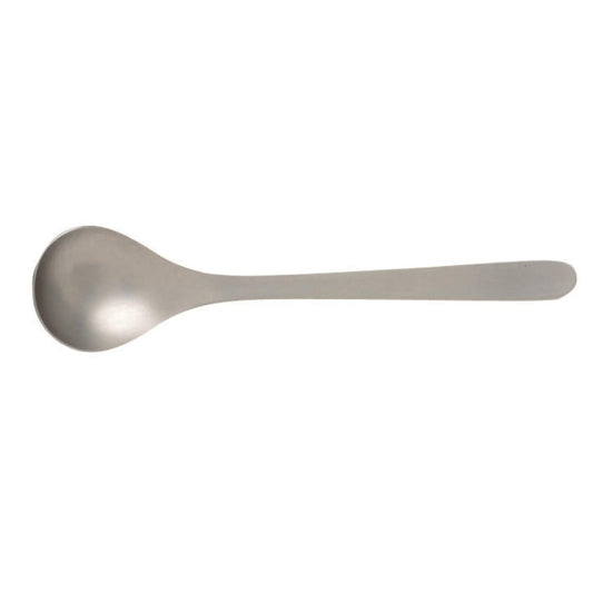 Yanagi Sori Yanagi Simple Form Cutlery for Easy Use, Tsubamesanjo Stainless Steel Tablespoon, Sleek Design for a Smooth Mouth, Dishwasher Safe, Brushed Finish