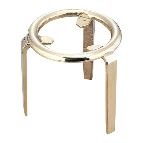 Brass Special Three Foot Trivet, 6 Size, 7.1 inches (18 cm)