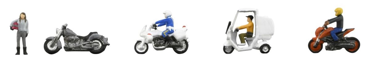 Scene Accessories 141 Motorcycle Diorama Supplies