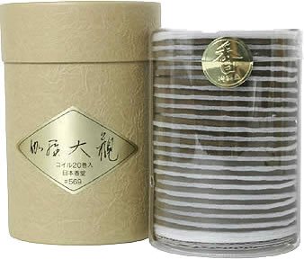 Japan Incense - Kyara Taikan coil 20 Volume inputAF27