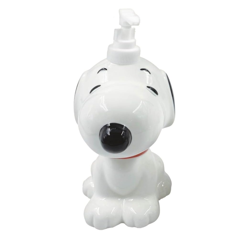 Marimo Craft SPPS-076 Soap Dispenser, Snoopy (W x H x D): 3.7 x 7.7 x 5.5 inches (95 x 195 x 140 mm)