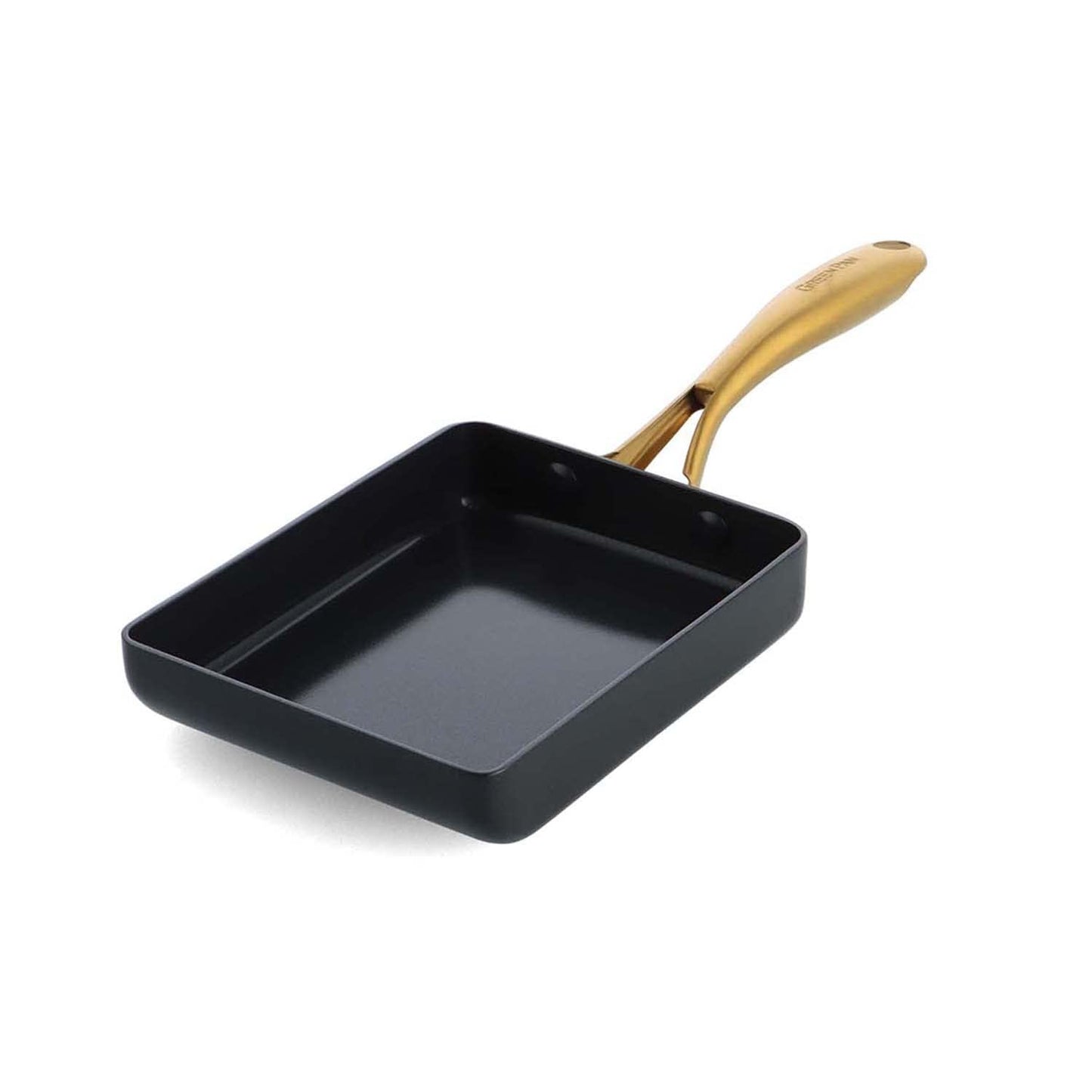 グリーンパン(Greenpan) Green Pan, Egg Pan, Studio IH Compatible, Ceramic, Non-Stick, Non-Toxic, Safe and Safe