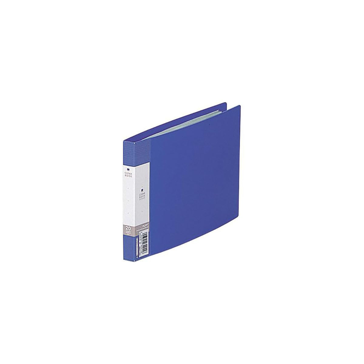 Lihit Lab G3225-8 Clear Book Opaque B6E 20P Blue