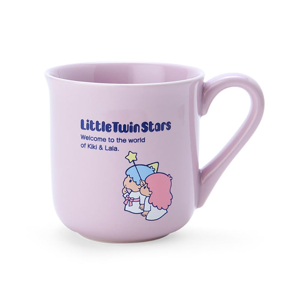 Sanrio (SANRIO) Little Twin Stars Mug, Microwave, Dishwasher, and Dryer Safe, Ceramic, 422240